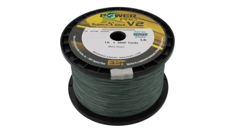 Super 8 Slick V2 20Lb Braided Line - 3000Yd Bulk Spool 1
