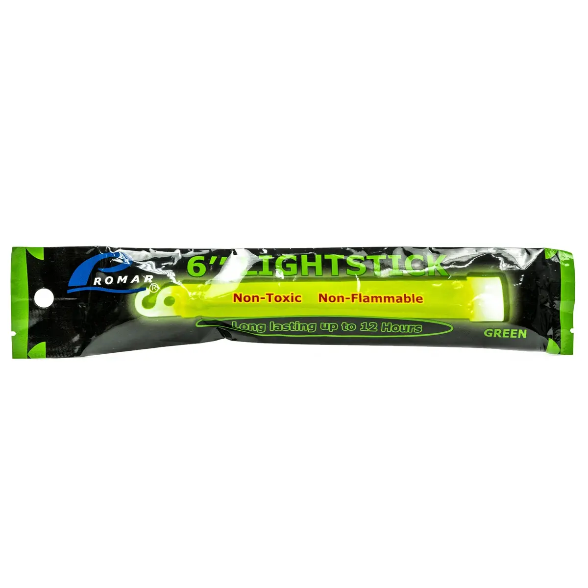 Premium Green Glow Stick - (6 Inch) 1