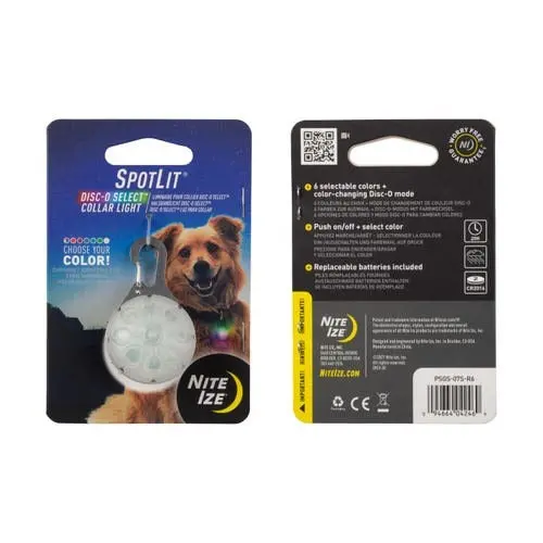 Spotlit Collar Light Disc-O Select 1