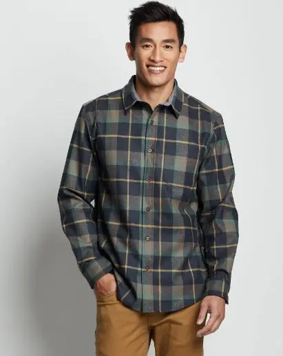 Men's Plaid Lodge Shirt 1
