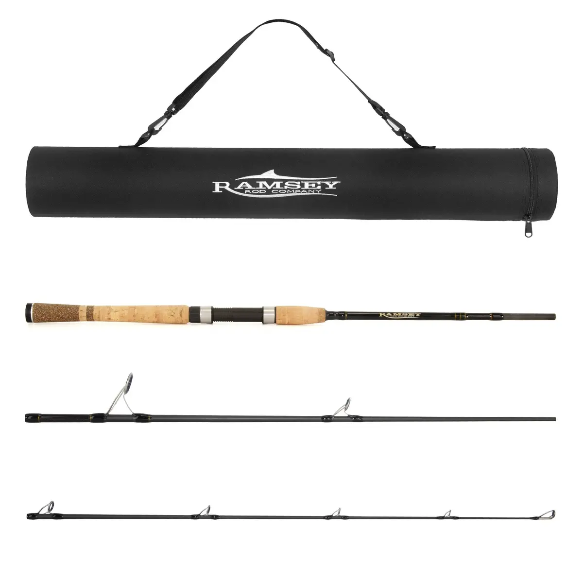 7' Medium 3Pc Travel Series Spinning Rod - (Rrcsii-703M) 1