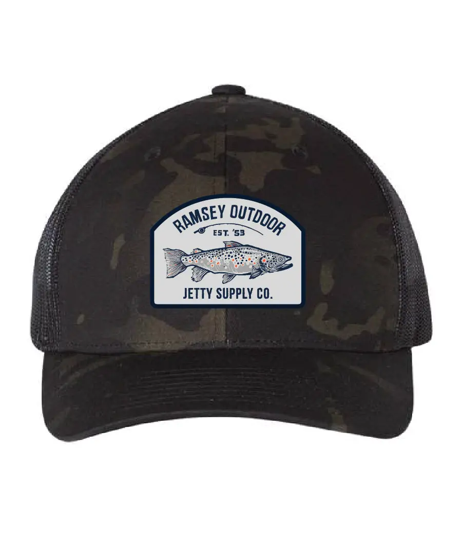 Ramsey X Jetty Trout Trucker Hat 1