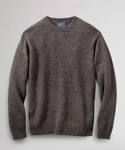 Men's Shetland Wool Crewneck 1