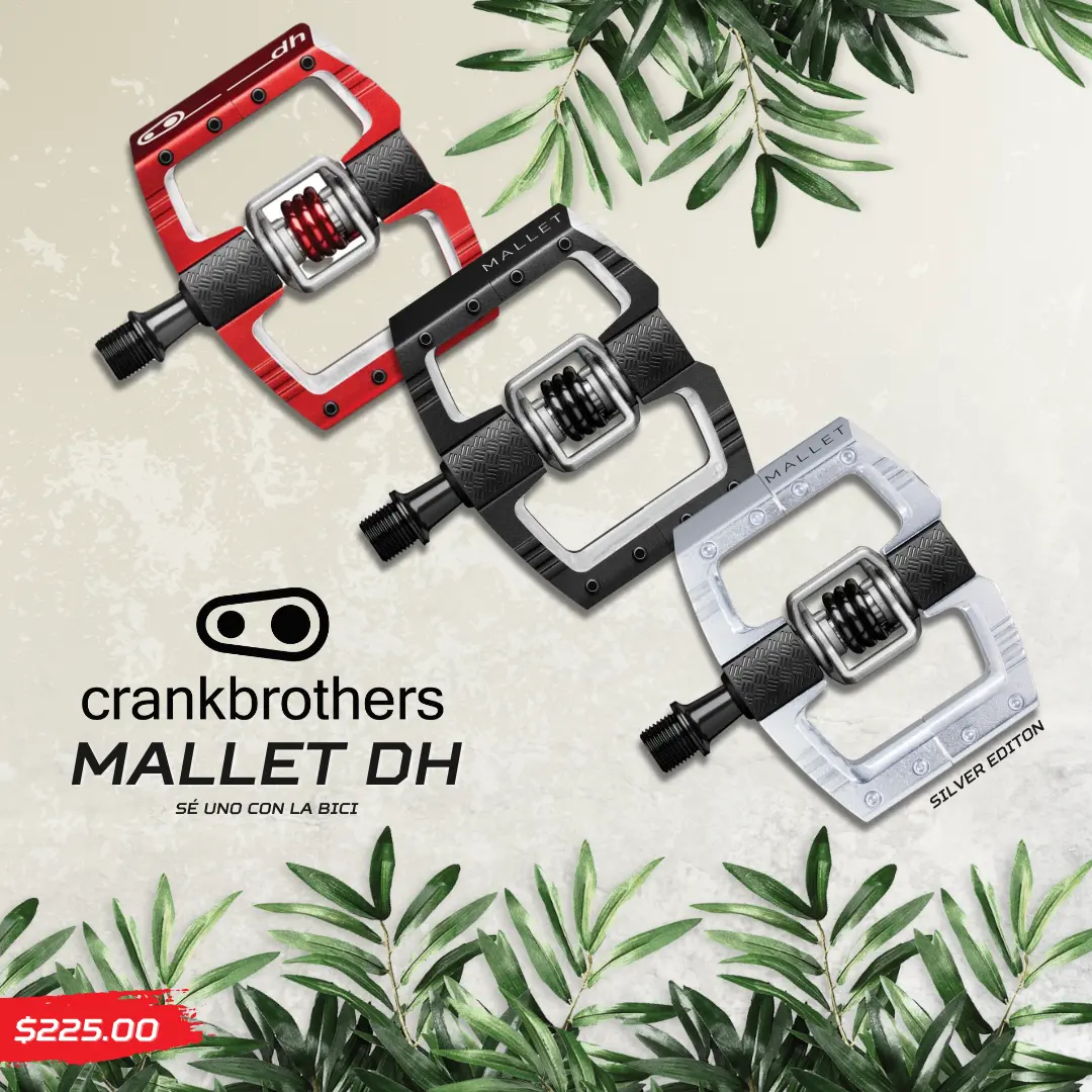 Pedales De Clip Crankbrothers Mallet Dh 1