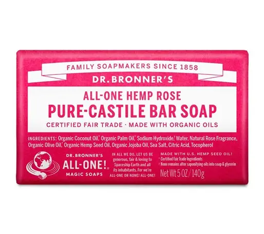 Rose Pure-Castile Bar Soap 1