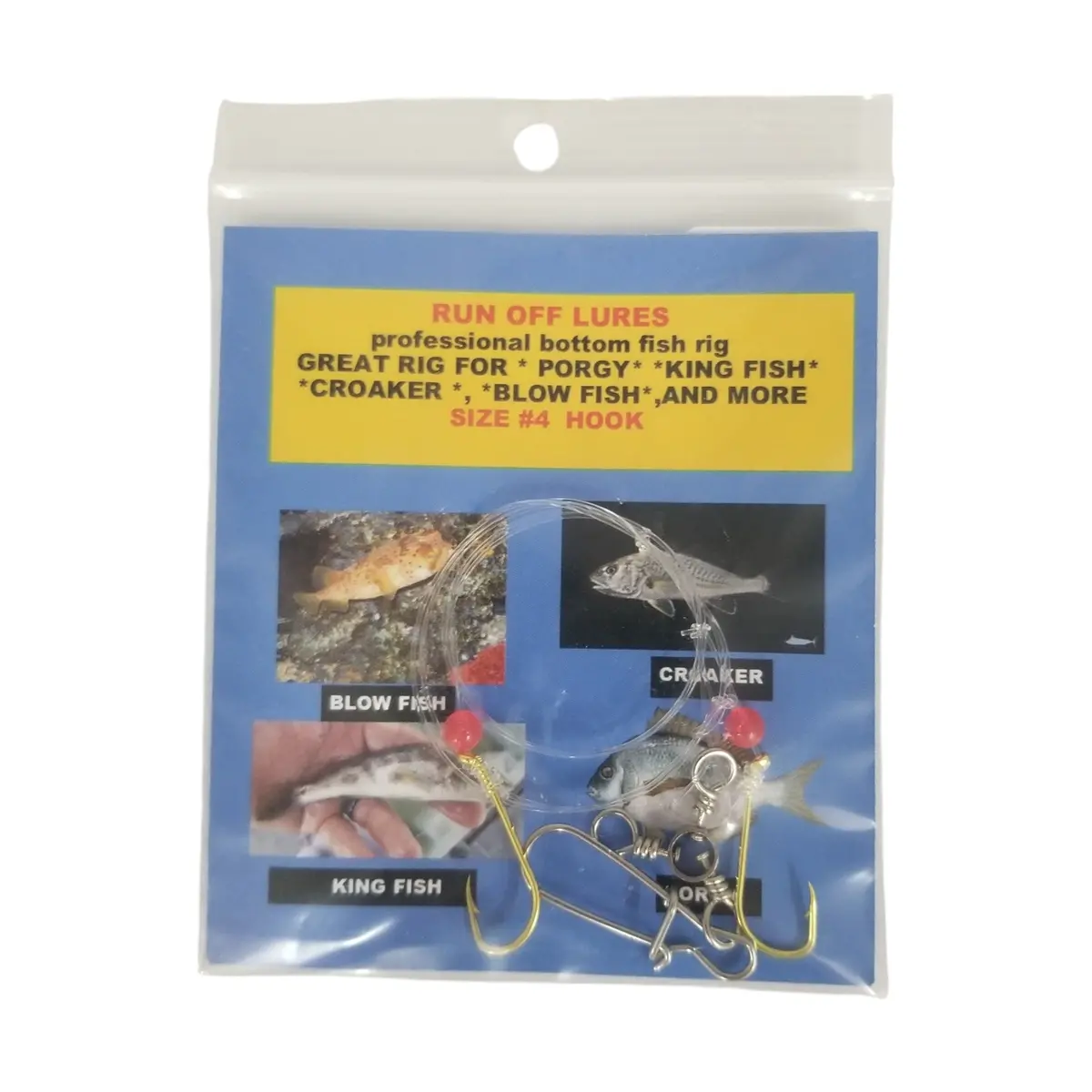 Professional Bottom Fish Rig - (Size #4) 1