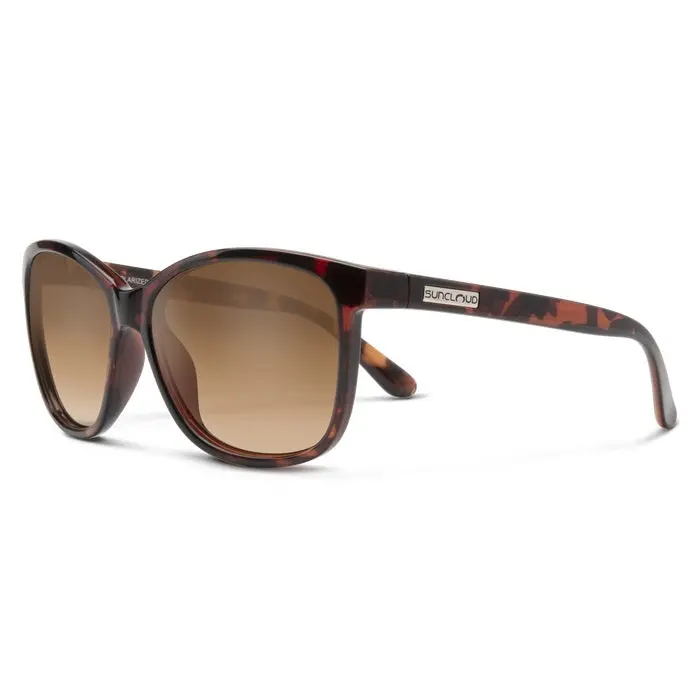 Sashay Tortoise Frame With Polarized Brown Gradient Lens Sunglasses 1