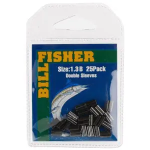 Billfisher Double Sleeves (Size 1.3 B -25 Pack) 1