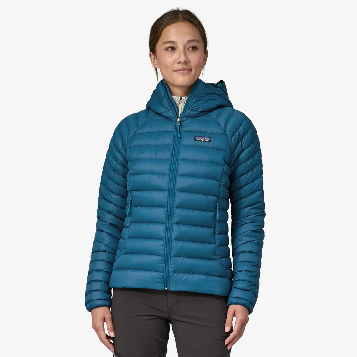 Women's Down Sweater Hoody Jacket 2