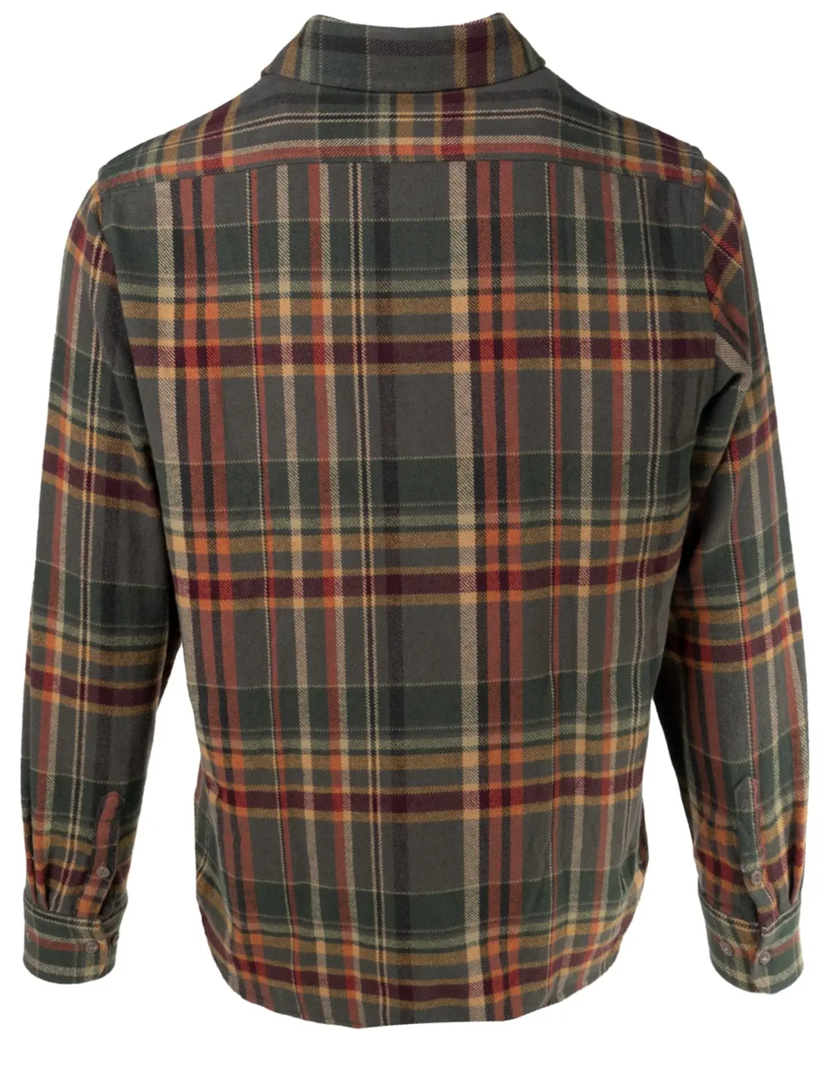 Men's Cotton Flannel Plaid Shirt 2