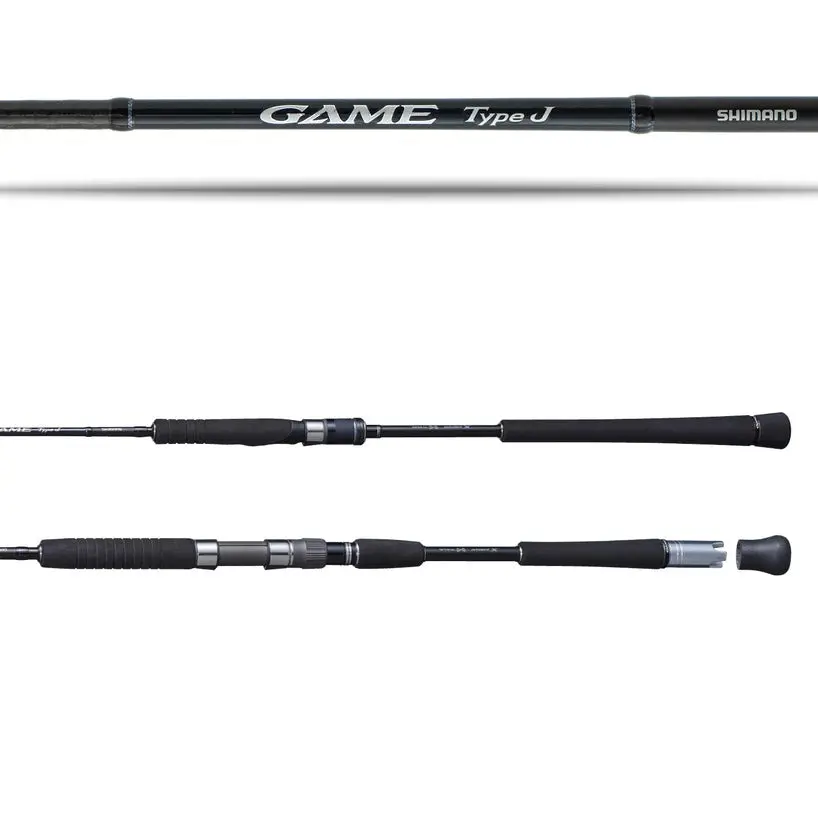 Game Type J 6'2" Medium Spinning Jigging Rod - (Gtjs62ma) 1