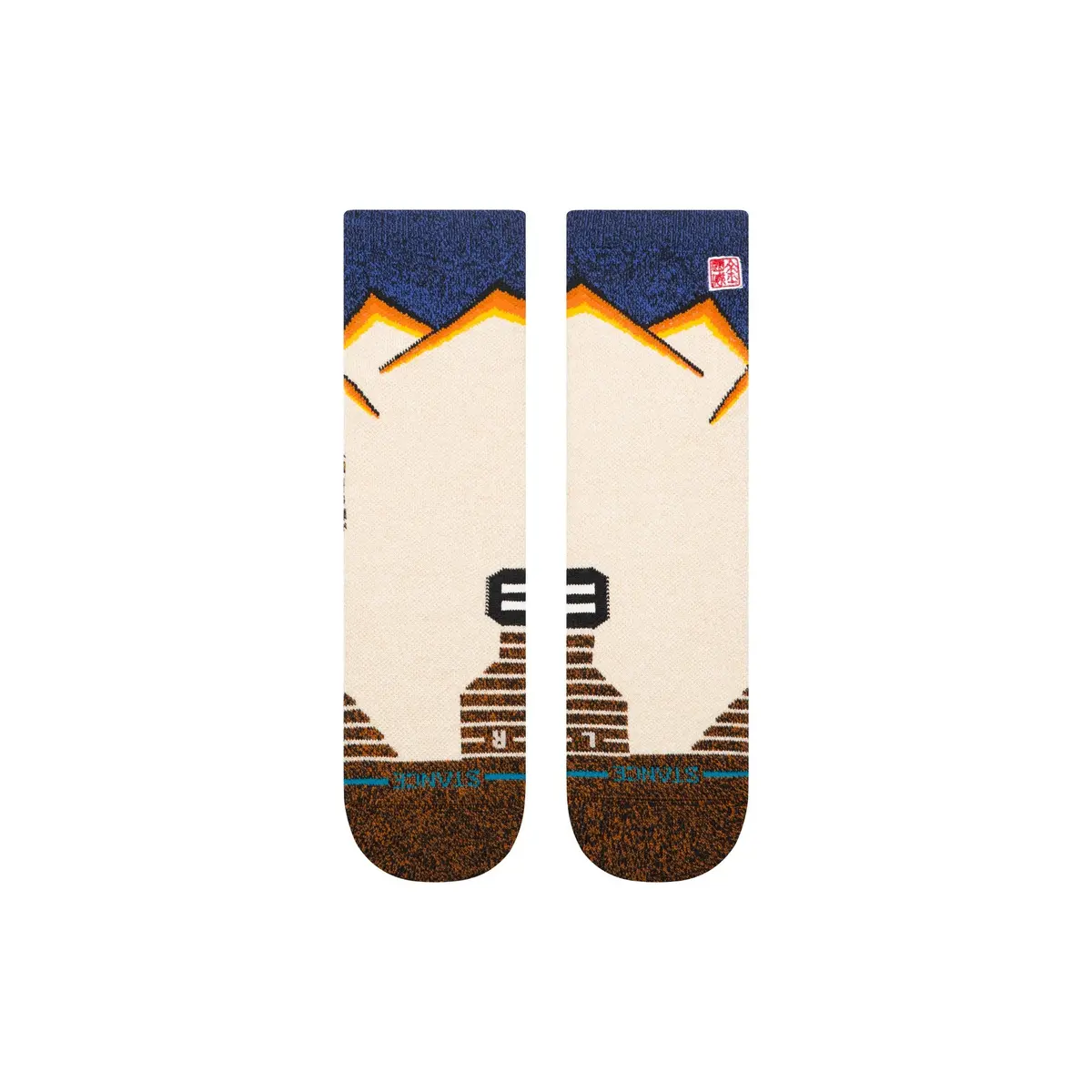 Jimmy Chin X Stance Medium Performance Wool Crew Sock 2