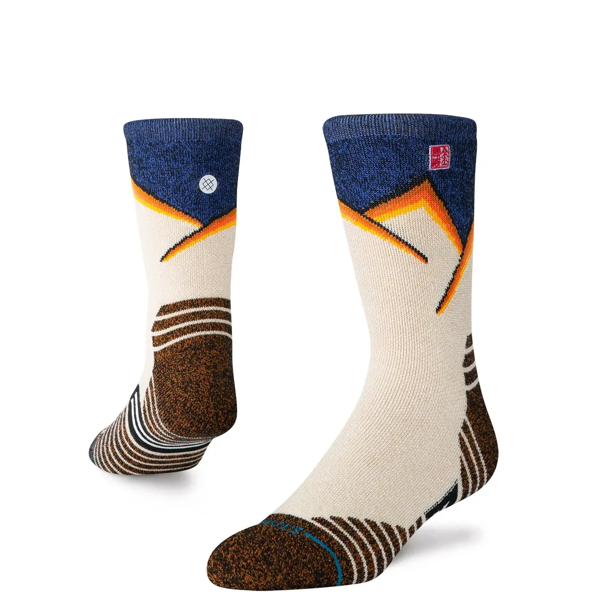 Jimmy Chin X Stance Medium Performance Wool Crew Sock 1