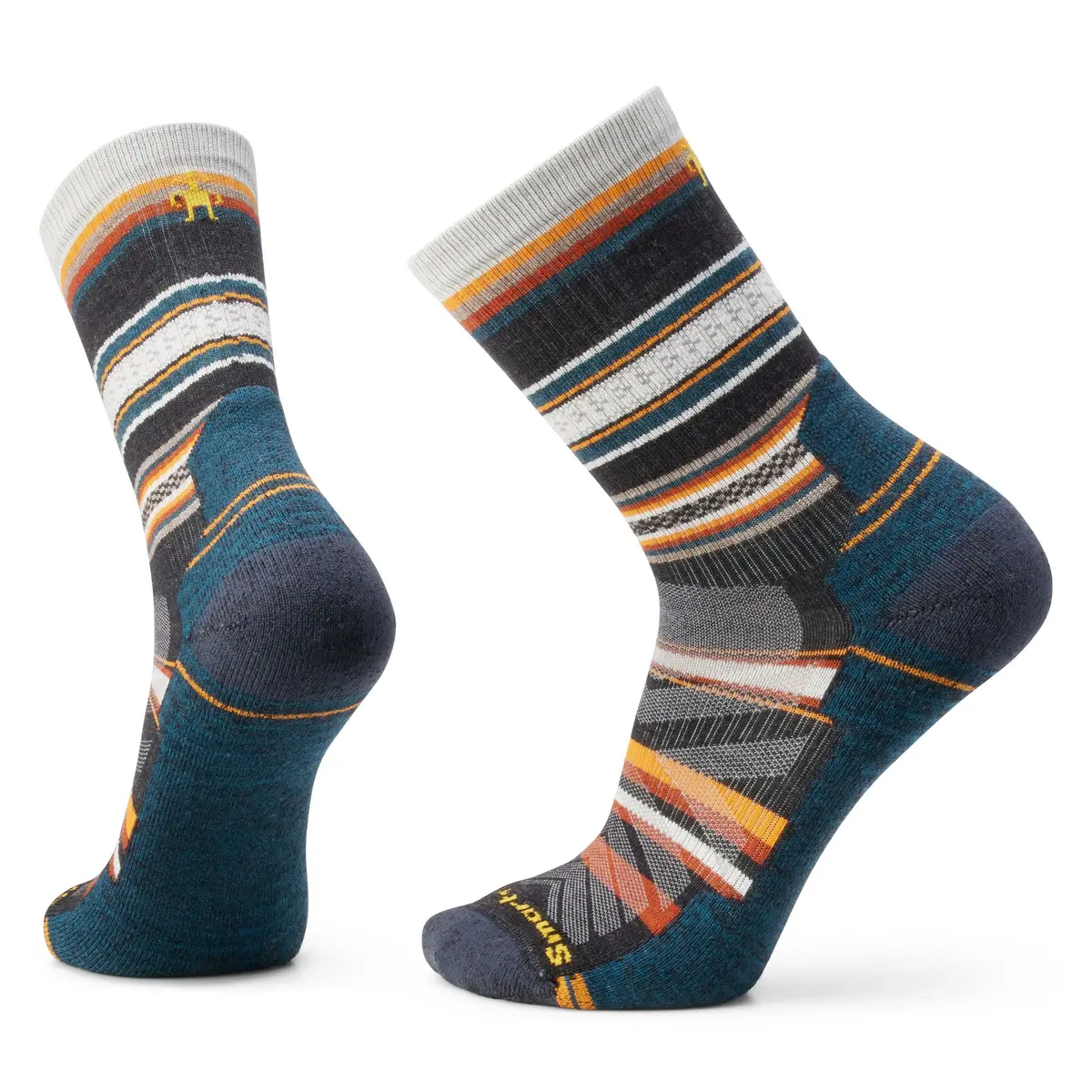 Hike Light Cushion Panorama Crew Socks 1