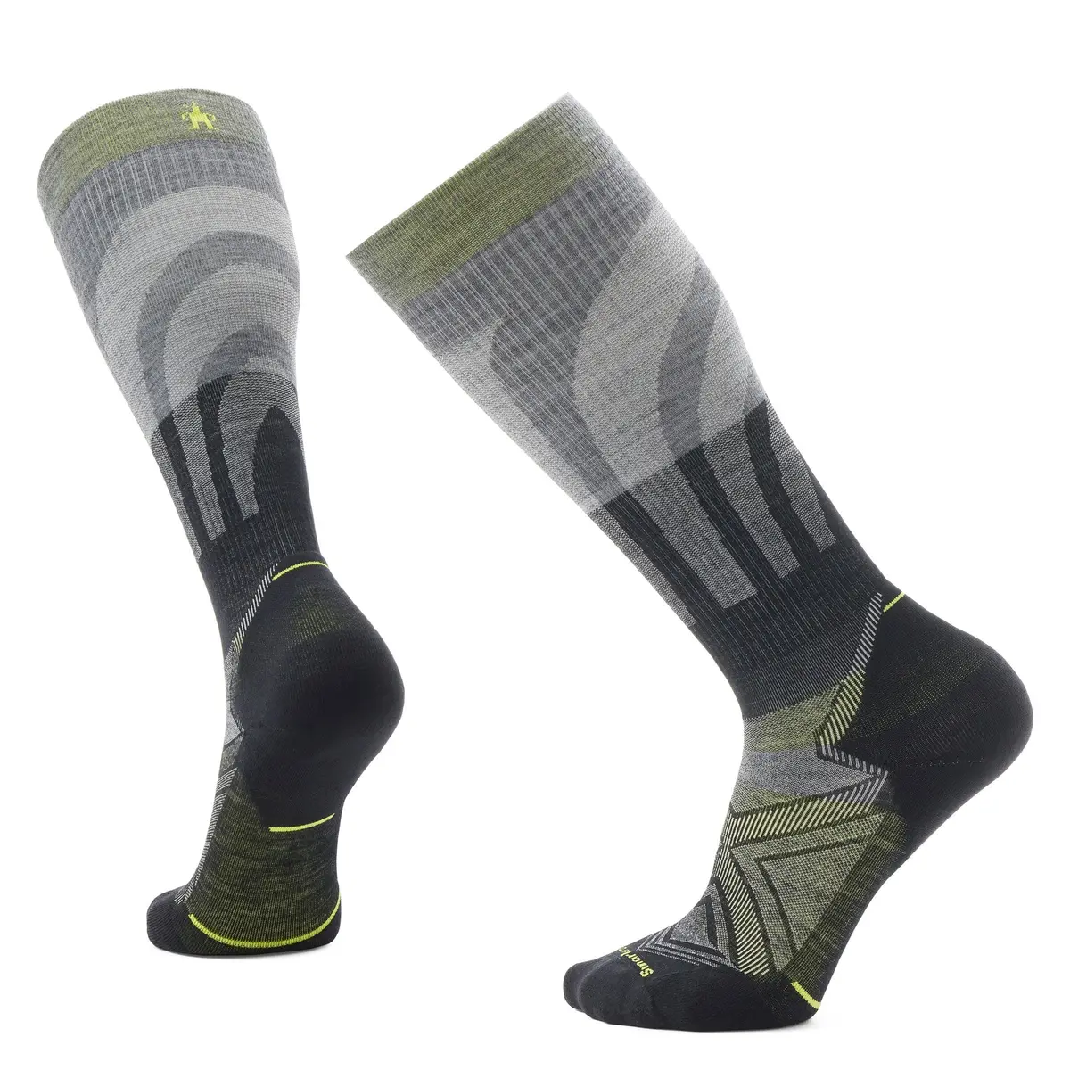 Run Targeted Cushion Compression Over The Calf Socks 1