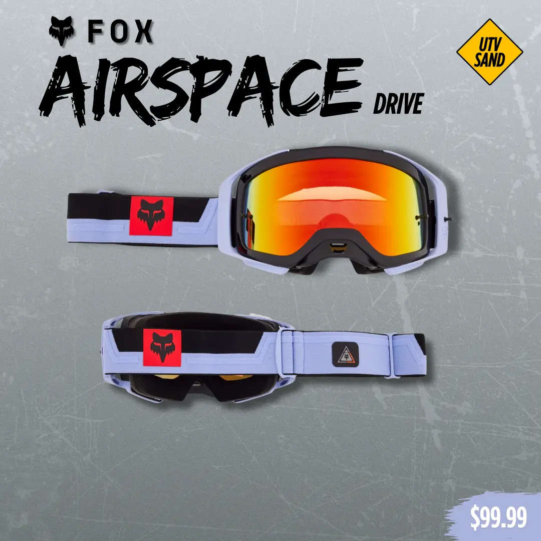 Fox Racing Airspace Drive UTV and Sand Goggles