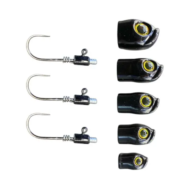 Screwy Head Jigs - (3/0) 1