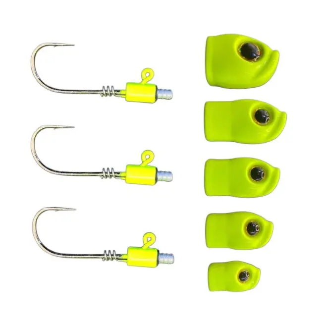 Screwy Head Jigs - (5/0) 1
