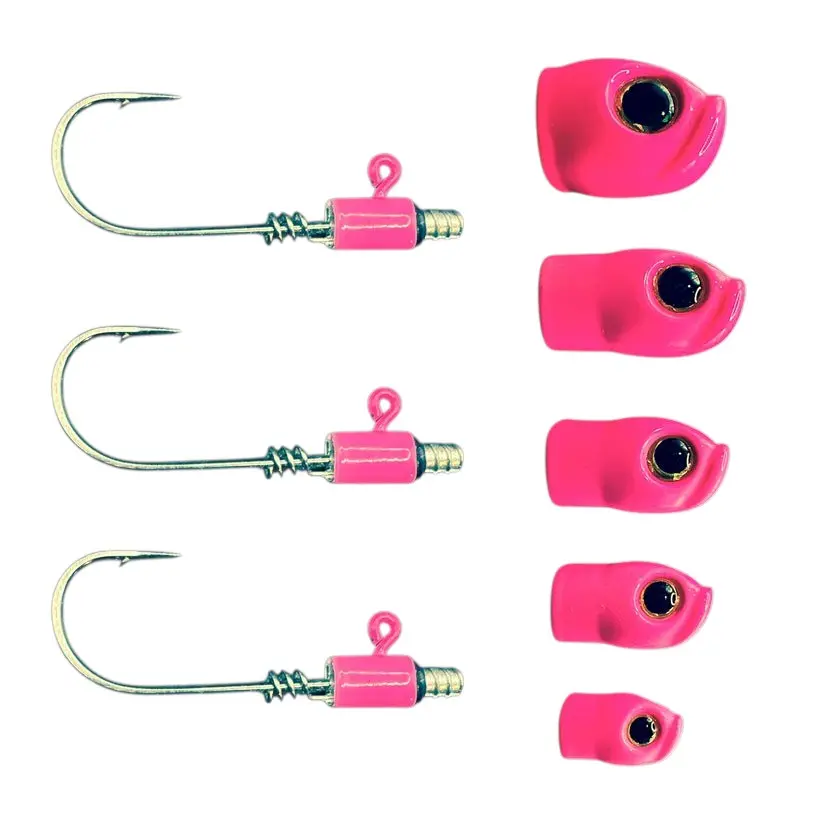 Screwy Head Jigs - (5/0) 1