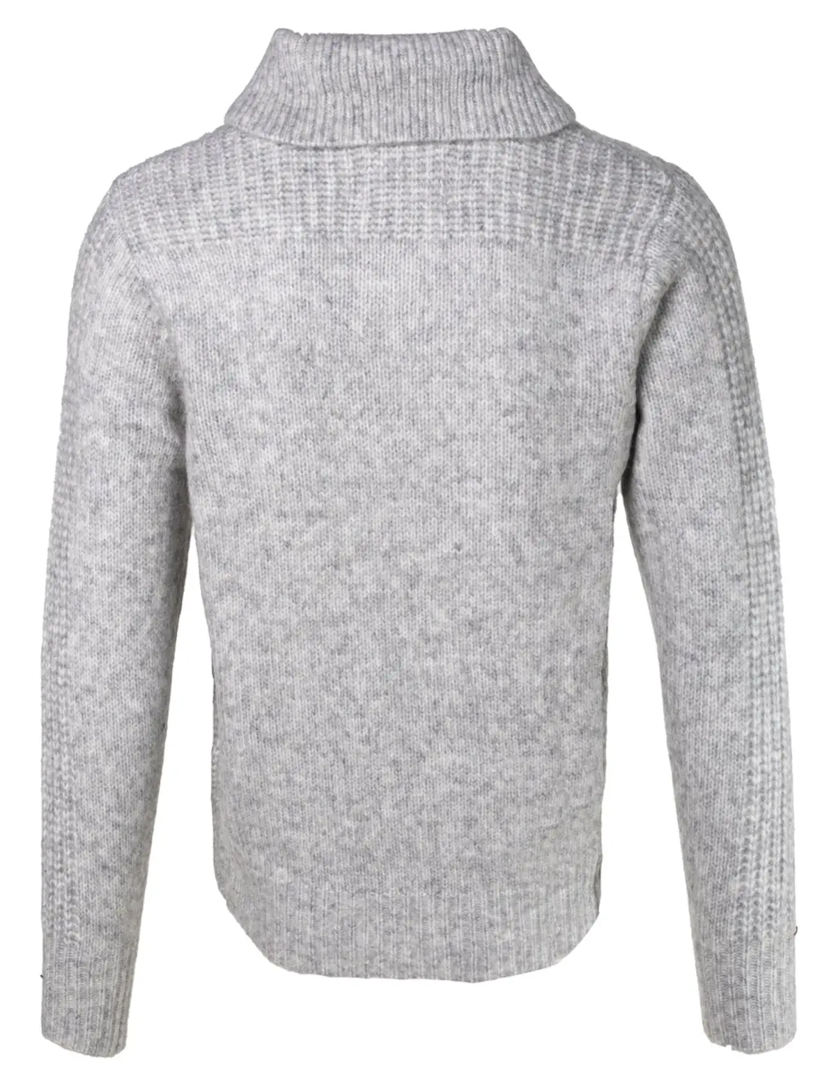 Midgweight Triple Blend Shawl Collar Sweater 2