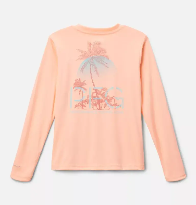 Girls' Tidal Tee Pfg™ Palm Rise 2