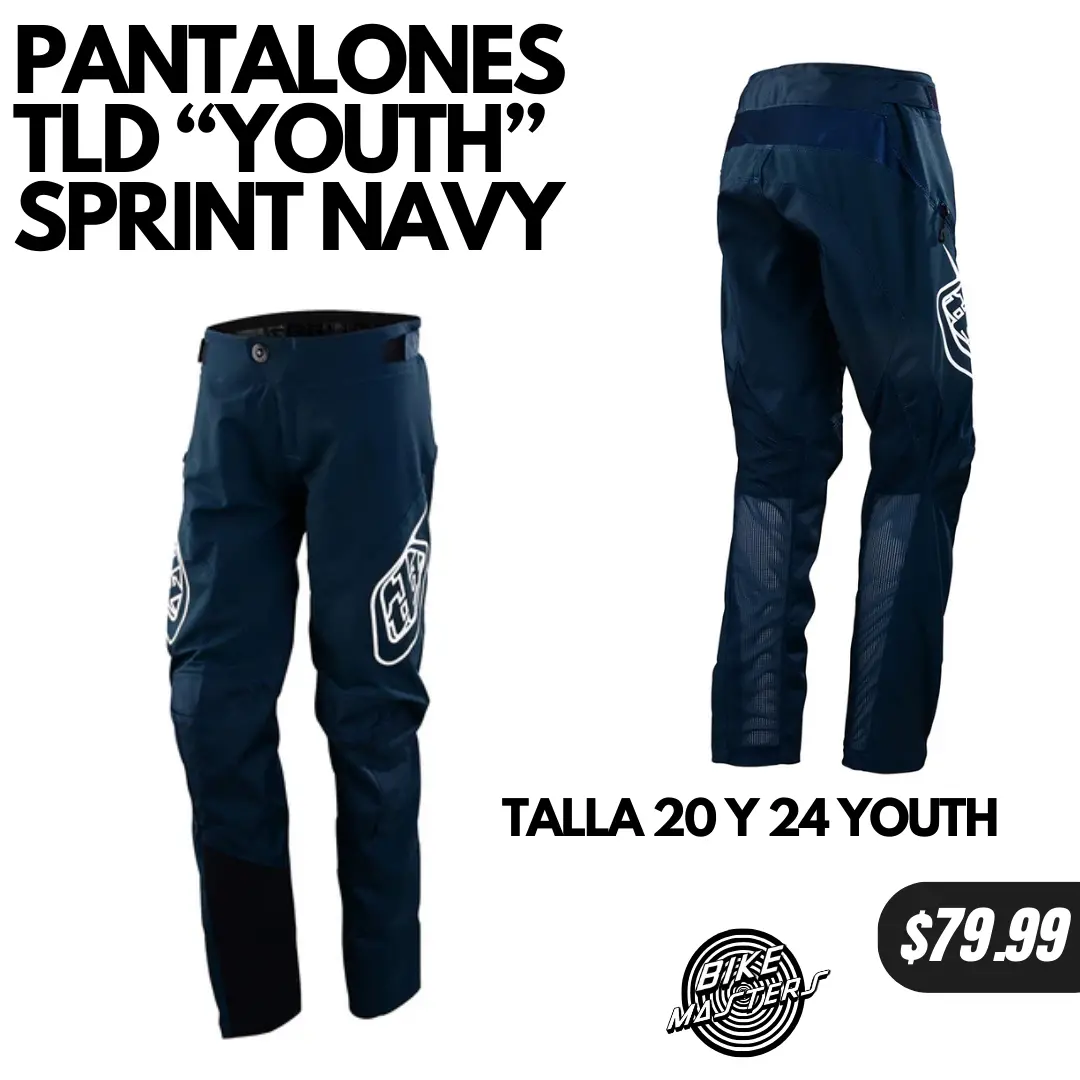 Pantalones Tld Youth Sprint Navy 1