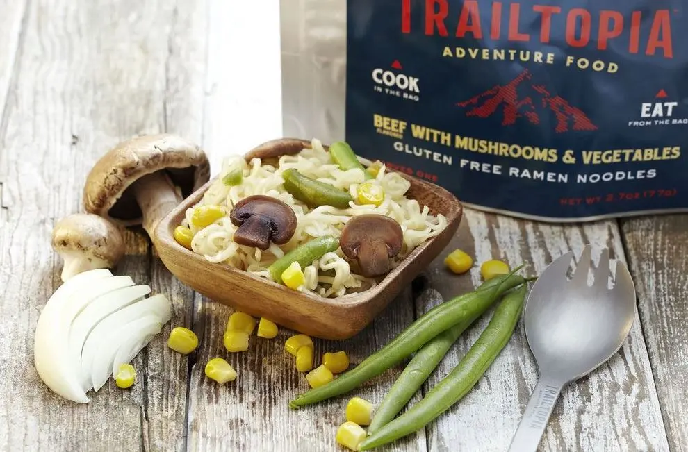 Ramens Noodles - Beef Flavored With Mushrooms And Vegetable (Gluten Free) 1