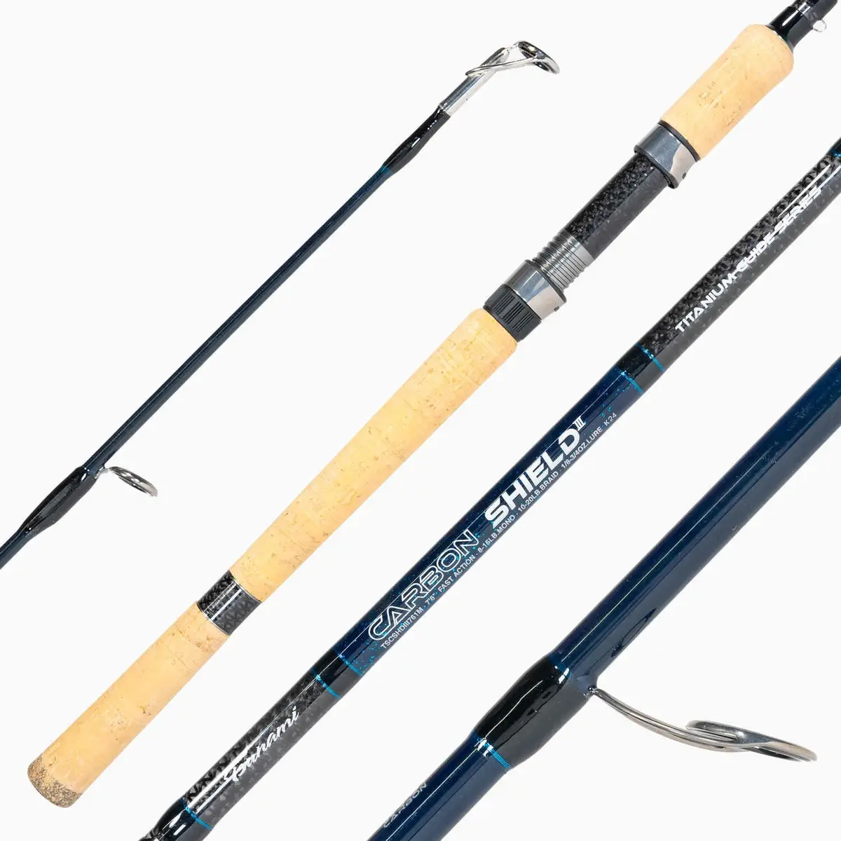 Carbon Shield Iii 7'6" Medium Spinning Rod - (Tscshdiii761m) 1