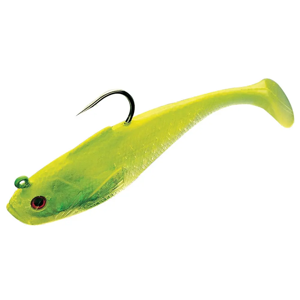 Heavy Holographic Swim Shad Soft Bait - 4" (3 Pack) 1