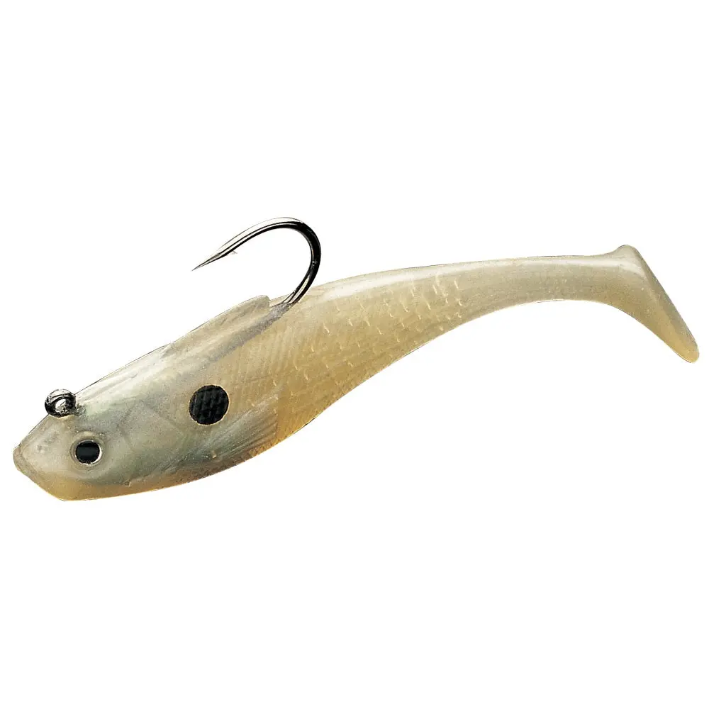 Heavy Holographic Swim Shad Soft Bait - 4" (3 Pack) 1