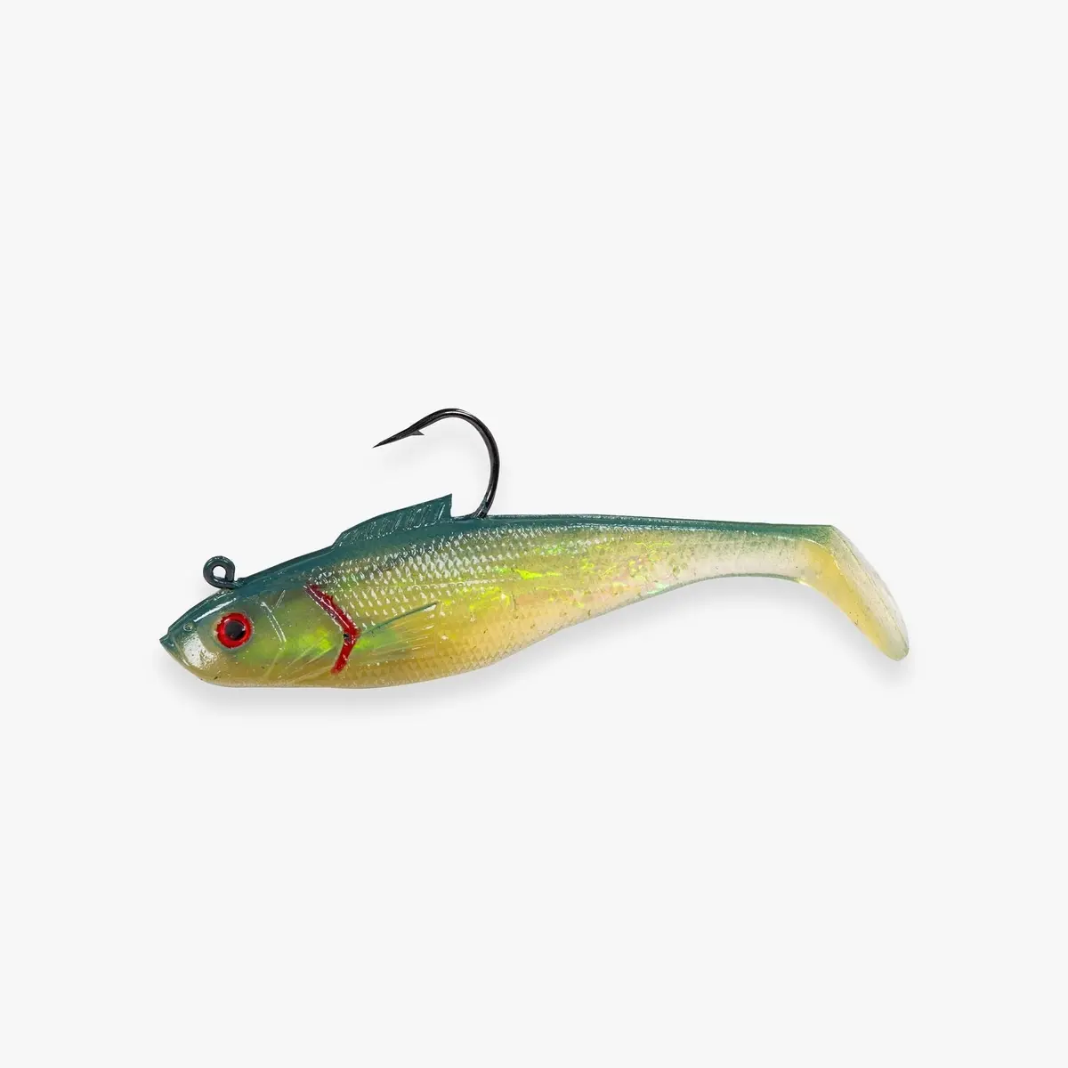 Holographic Swim Shad Soft Bait - 5" (3 Pack) 1