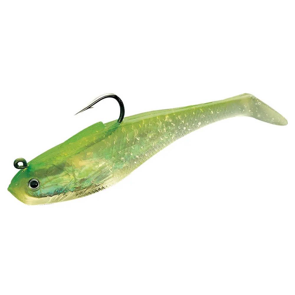 Holographic Swim Shad Soft Bait - 6" (3 Pack) 1