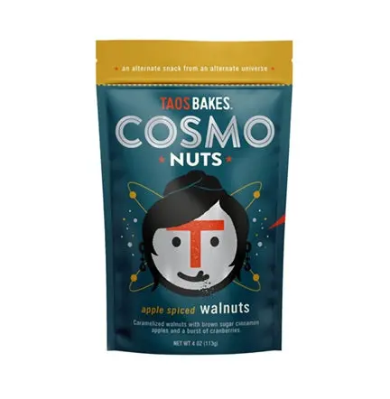 Cosmo Nuts Apple Spiced Walnuts - 4Oz 1