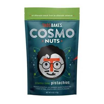 Cosmo Nuts Cilantro Lime Pistachios - 4Oz 1
