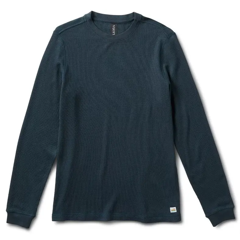 Men's Waffle Crew Long-Sleeve Shirt 1