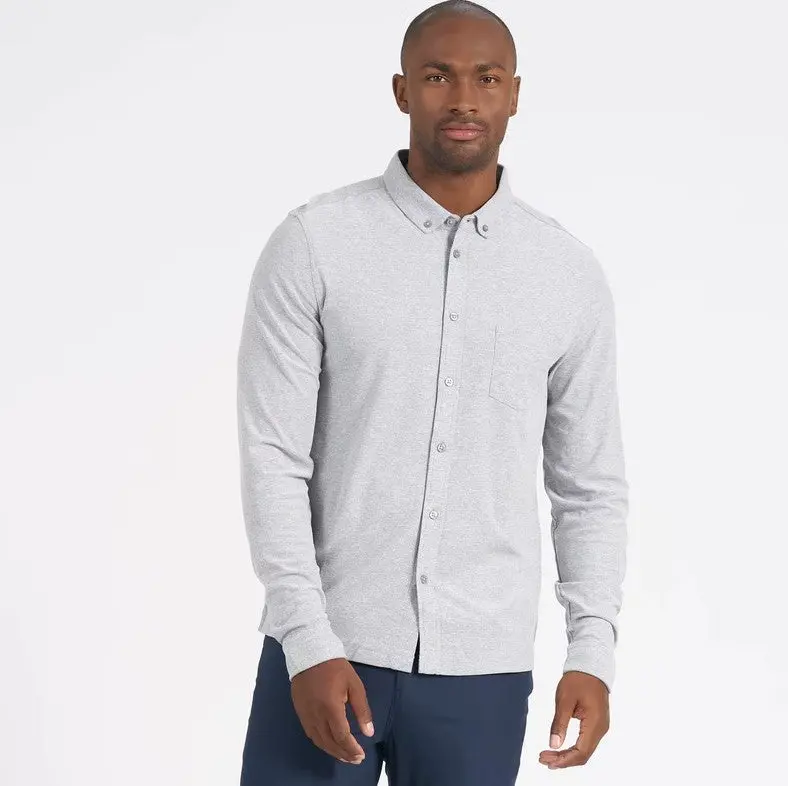 Men's Ace Button Down Long Sleeve Shirt 2