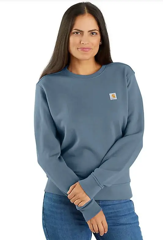 Women's Tencel Fiber Series Relaxed Fit French Terry Crewneck Sweatshirt 1