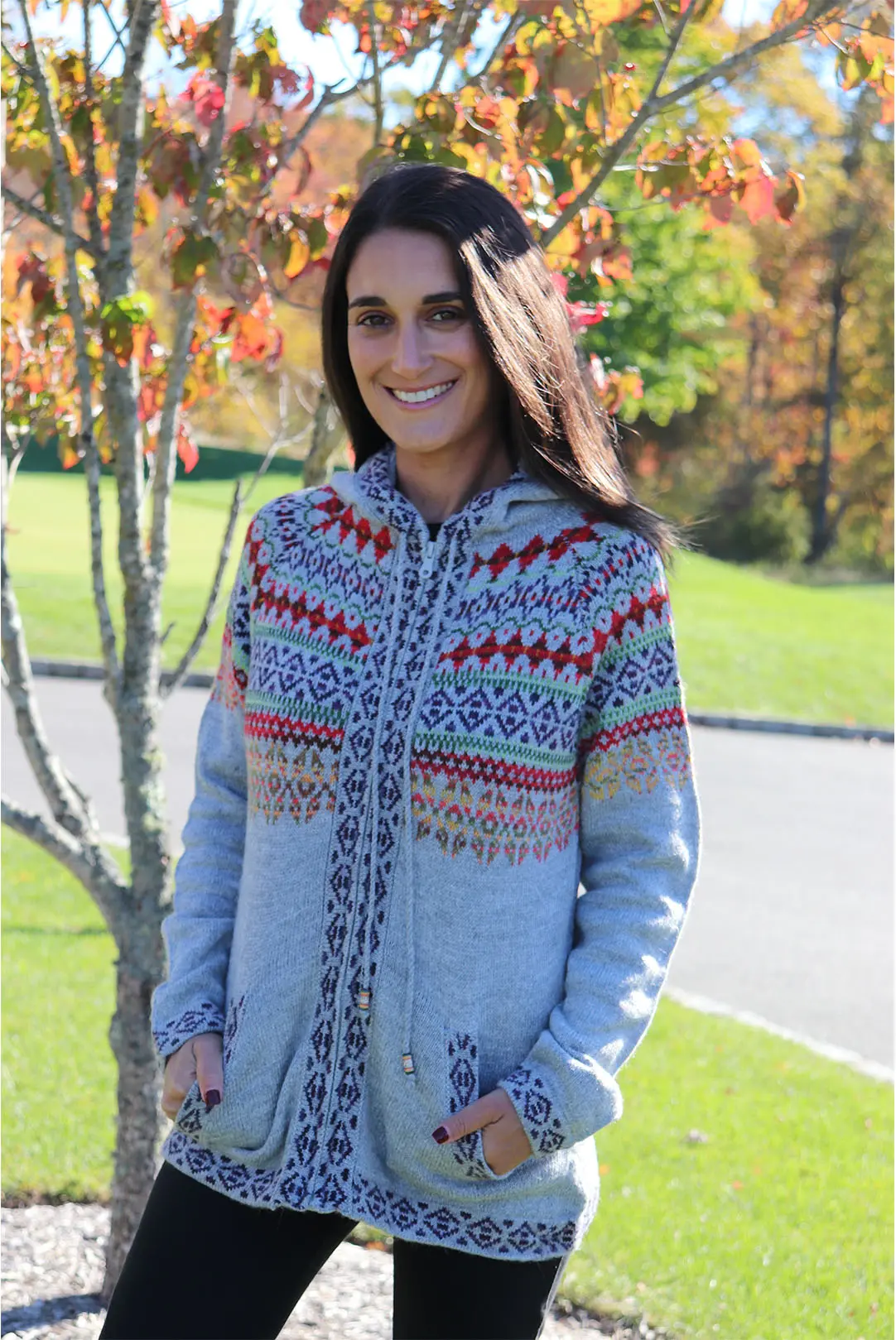 Women`S Chachani Full Zip Hooded Sweater 1