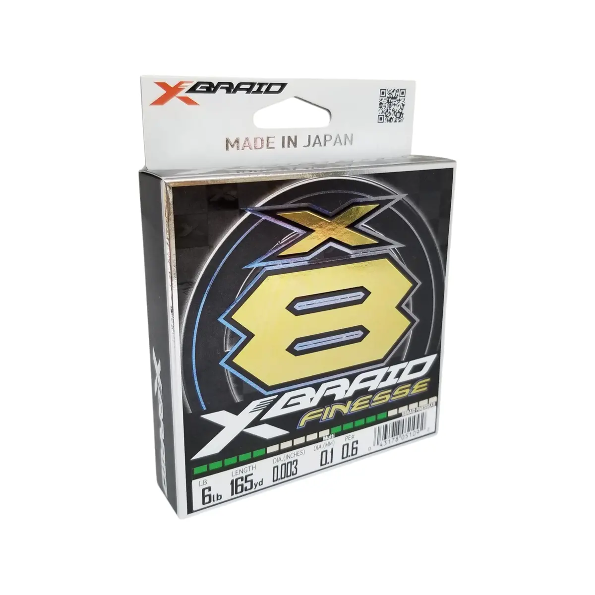 Finesse X8 Braided Line - (6 Lb./165 Yds.) 1