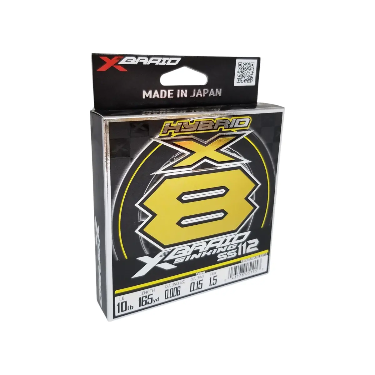Hybrid X8 Sinking Ss112 Braided Line - (10 Lb./165 Yds.) 1