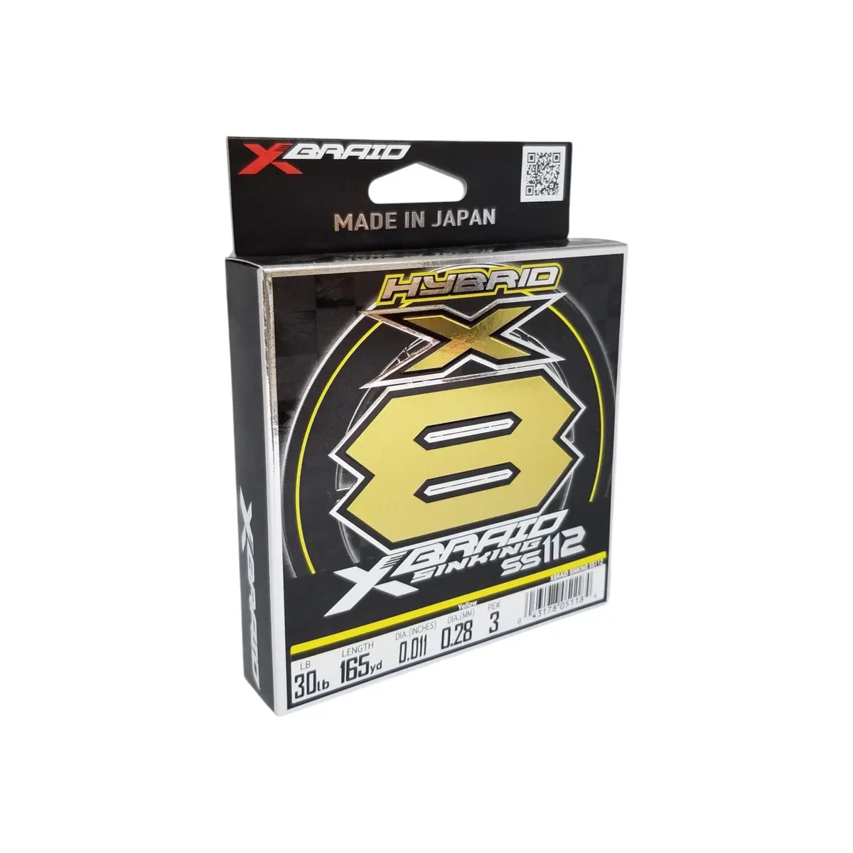 Hybrid X8 Sinking Ss112 Braided Line - (30 Lb./165 Yds.) 1