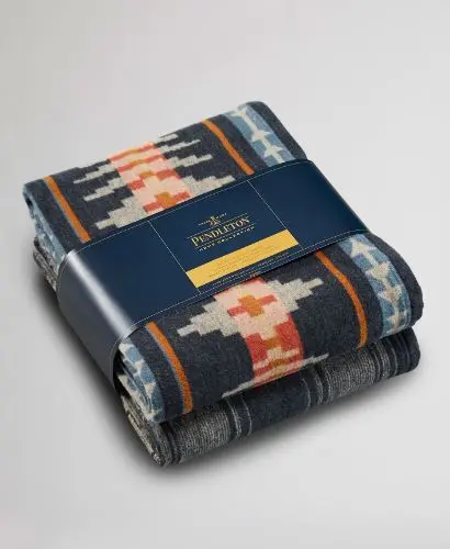 Organic Cotton Throw Gift Pack Set Of 2 1