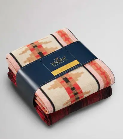 Organic Cotton Throw Gift Pack Set Of 2 1