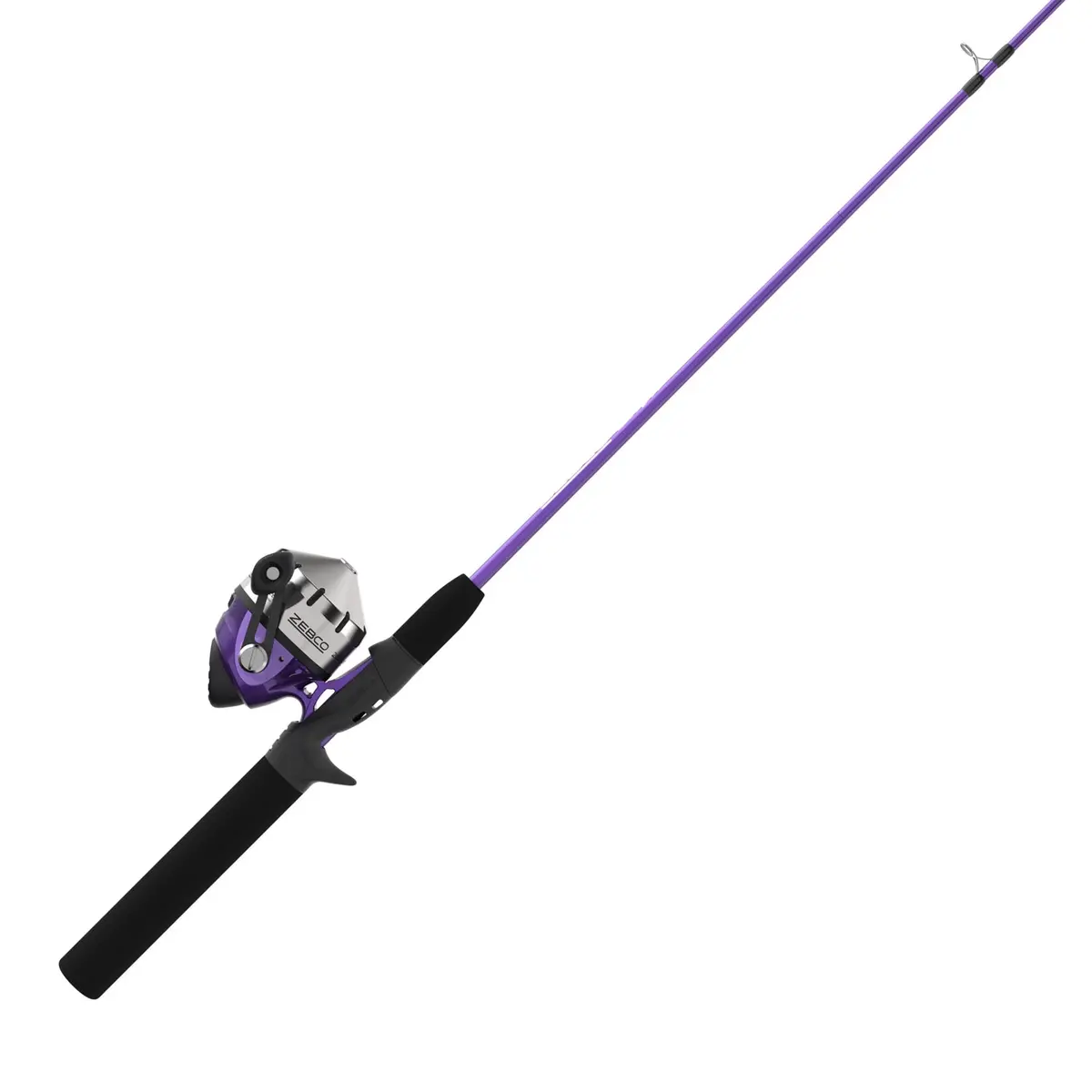202 Zeebee 5'6" Medium Light Spincast Combo With Eagle Claw Tackle 1