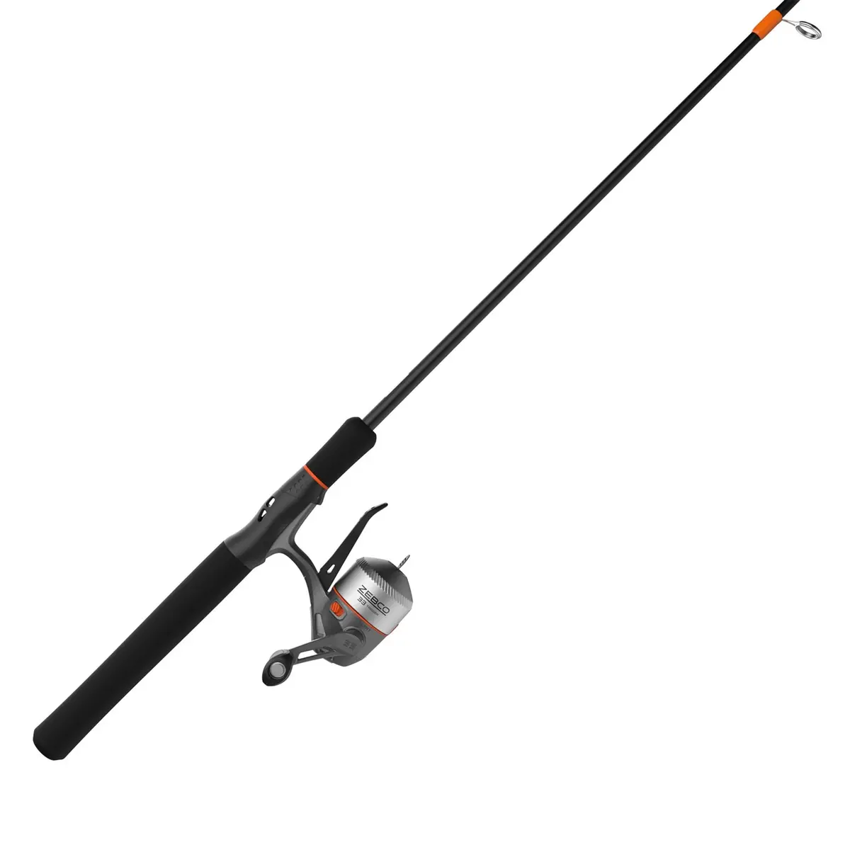 33 Micro Trigger 6'6" Ultra Light 2-Piece Telescopic Spincast Combo With Mr. Crappie Tackle 1