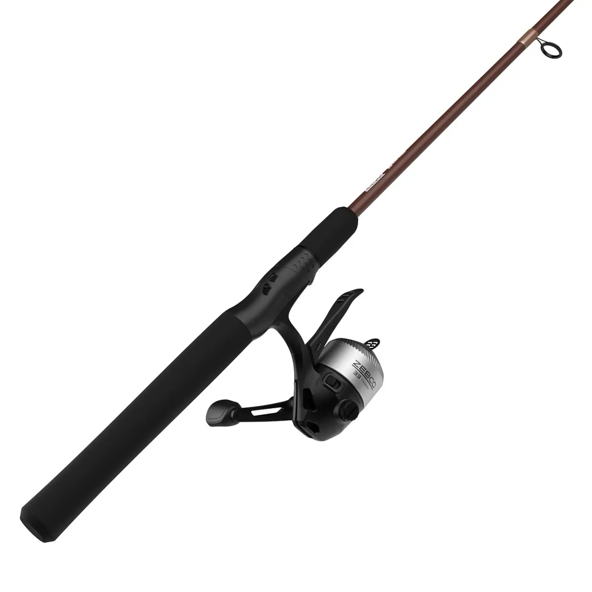 33 Micro Trigger 6'6" Ultra Light 2-Piece Telescopic Spincast Combo With Trout Magnet Tackle 2