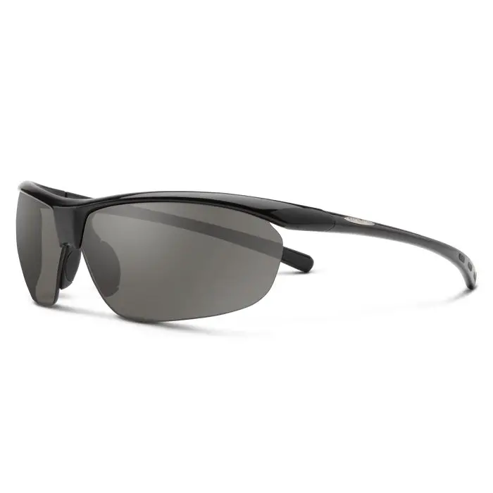 Zephyr Black Frame With Polarized Gray Lens Sunglasses 1
