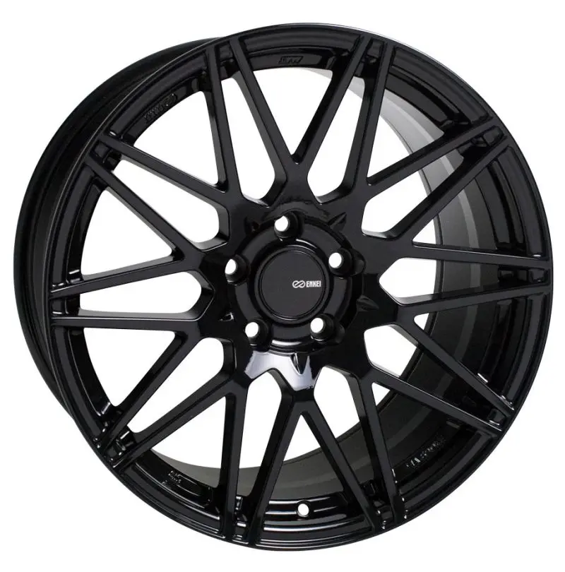 Enkei Tms 17X9.0 Inch Gloss Black Wheel – 45Mm Offset, 5X100 Pcd, 72.6Mm Center Bore 1