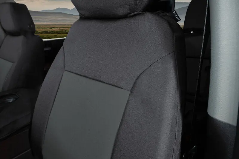 Covercraft 16-24 Nissan Titan Endura Precisionfit Custom Second Row Seat Covers - Black/Charcoal 1