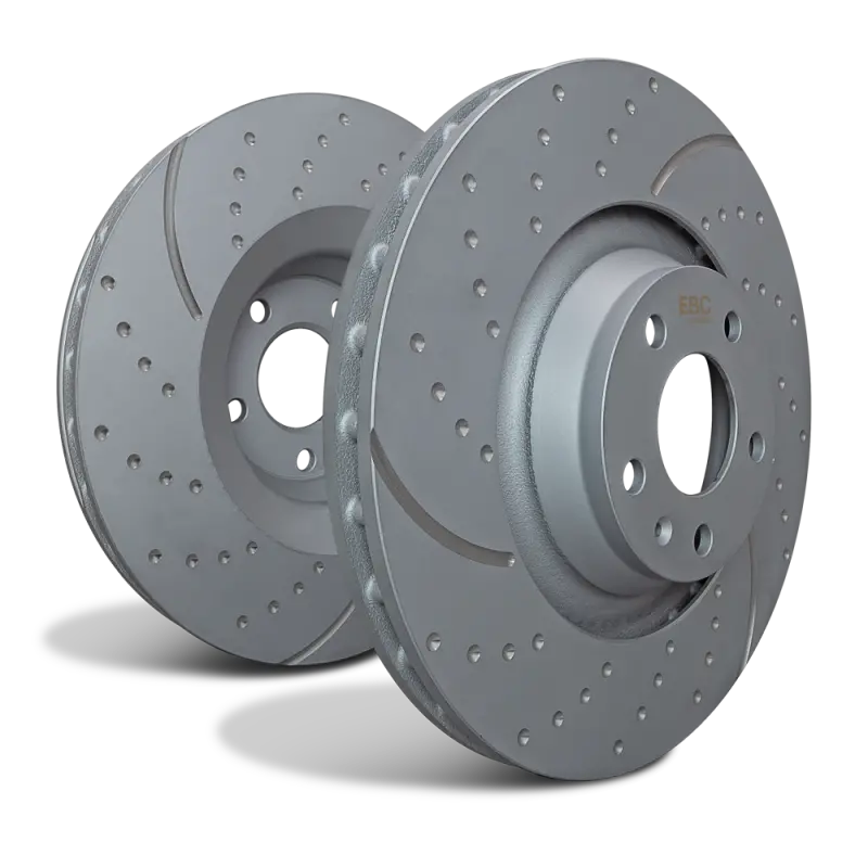 Ebc Gd Sport Slotted Brake Rotors For 2019+ Bmw 228I Gran Coupe 2.0T (Front) 1